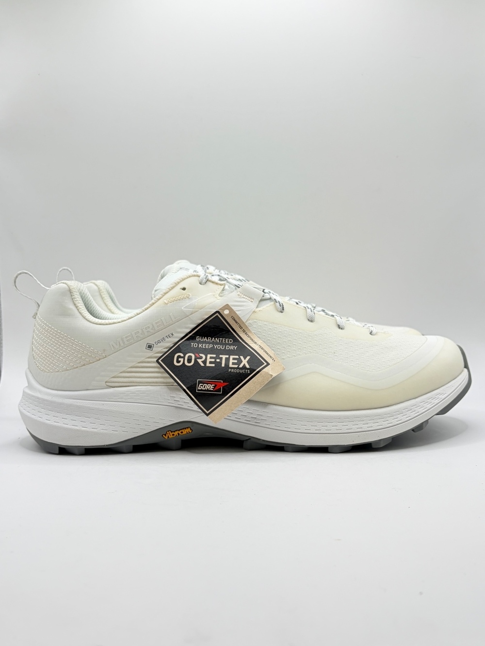Merrell MQM 3 GTX men’s hiking shoes in a versatile White/Grey 11 Mens